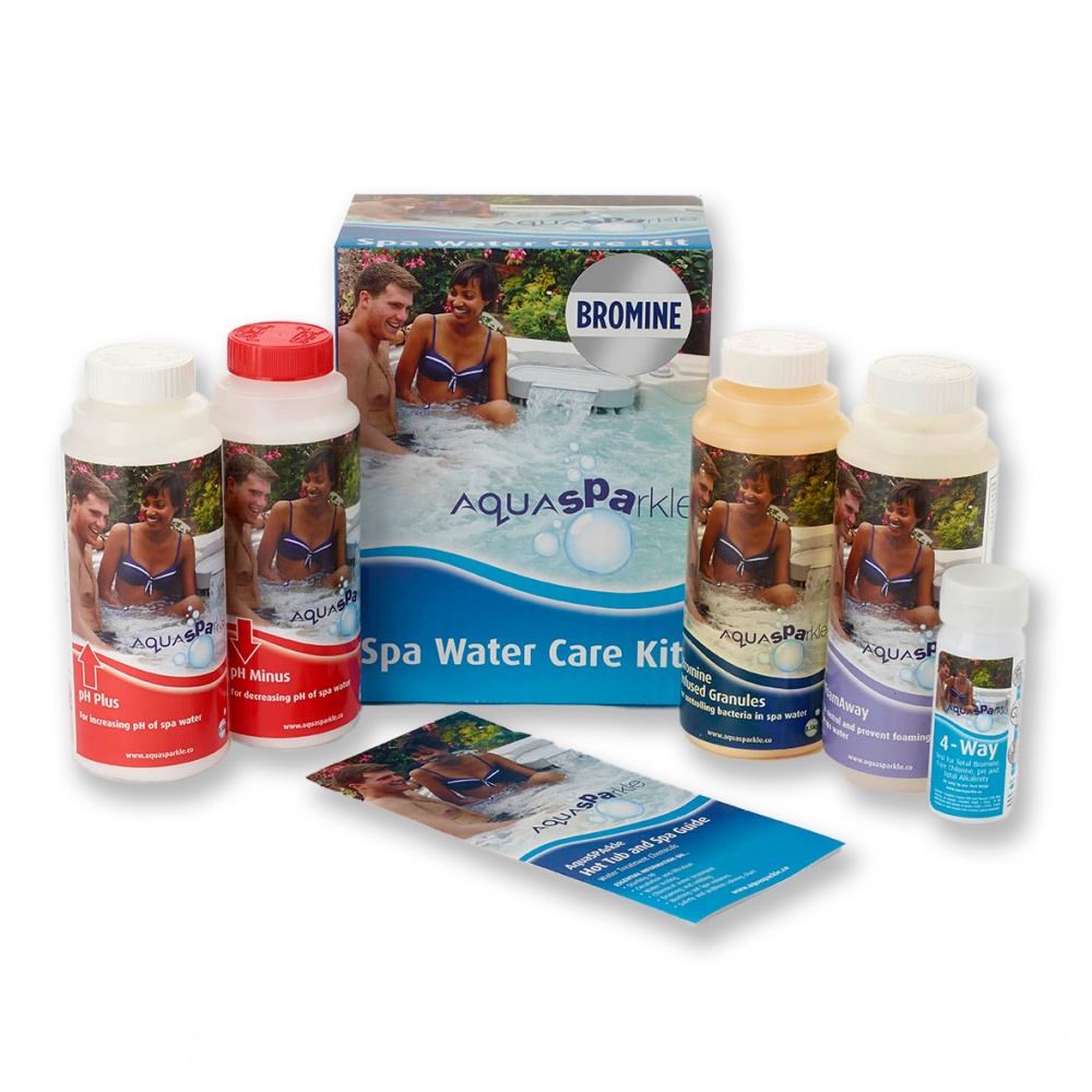 AquaSparkle Hot Tub & Spa Bromine Starter Pack Pool Market